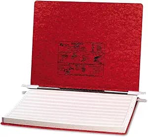 ACCO Presstex Hanging Data Binder, 14-7/8" x 11", Burgundy (54079)